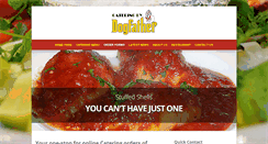 Desktop Screenshot of dogfathercatering.com